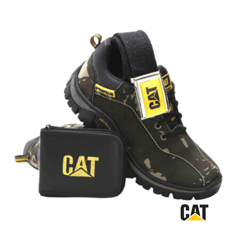 Bota Tênis Cat Adventure +KIT Acessorios