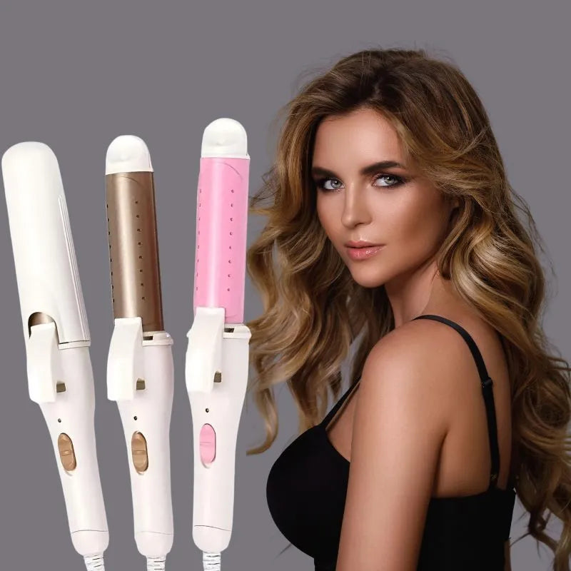 Prancha E Babyliss Profissional Íons de Cetim Cabelo Liso Ou Cacheado Até 200º Bivolt