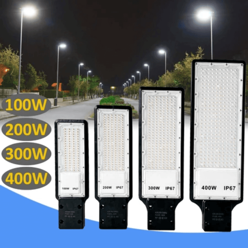 Luminária Pública Led 100w Poste Smd Branco Frio Ip67