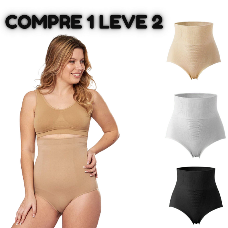 Calcinha Seca Barriga - Max Slim (Pague 1 Leve 2)