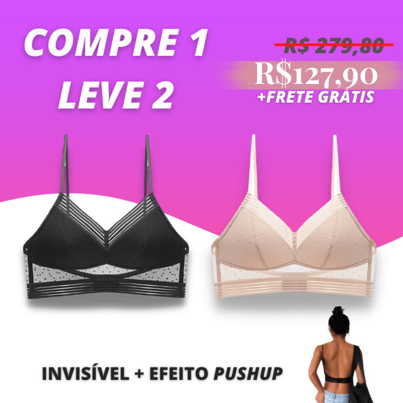 Sutiã Invisível Confort - Compre 1 Leve 2